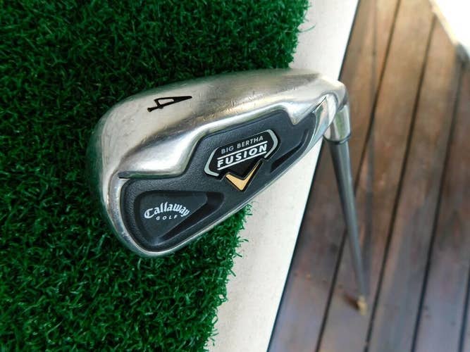Callaway Big Bertha FUSION 4-Iron w/ RCH Firm Flex Shaft
