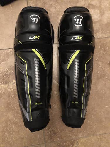 Used Senior Warrior alpha dx Shin Pads