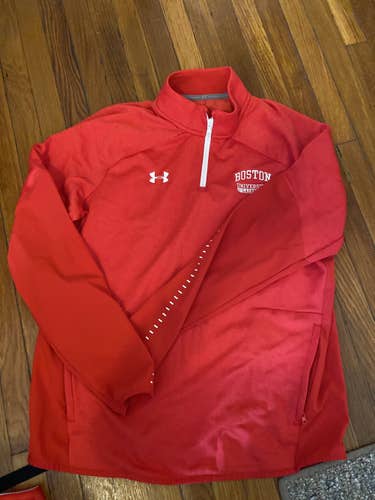 Boston University Men’s Lacrosse Team Issued Quarter Zip