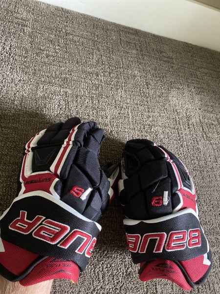 Black Senior Bauer 14" Supreme 1S Gloves