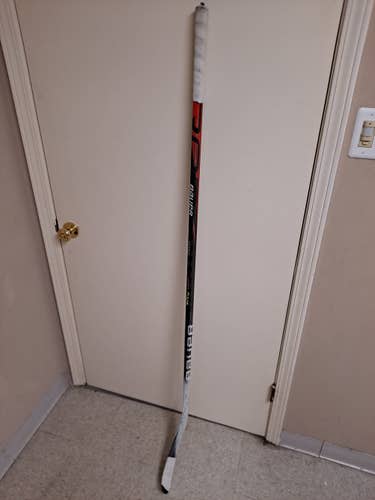 Sami Vatanen Game Used Senior Bauer Right Handed Vapor ADV Hockey Stick Toe Pattern Pro Stock