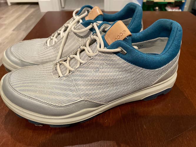 Gray Men's Size 9.5 Ecco Golf Shoes