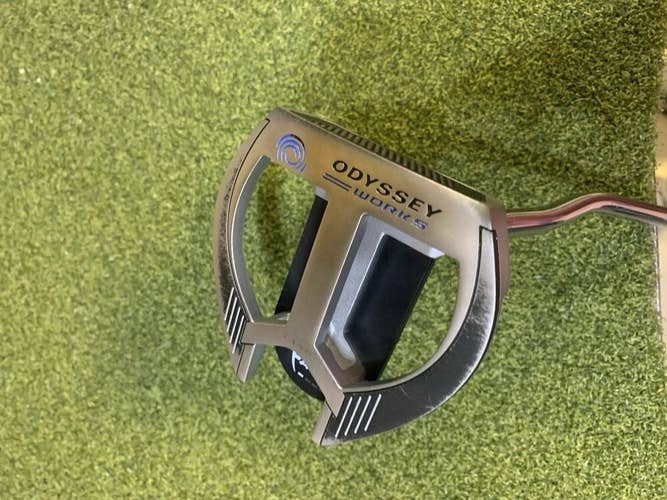 Odyssey Works 2 Ball Fang Putter, 39" RH