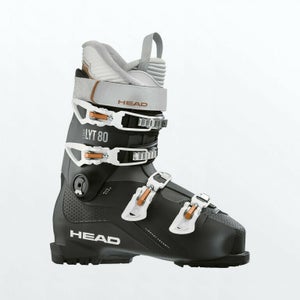 NEW High End $550 Women's Head Edge Lyt 80 W Ski Boots Black Copper 9.5 10 10.5