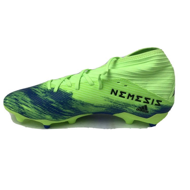 Adidas New Men Nemeziz 19.3 FG Green Blue Soccer Cleats Size 10 Green FV3988  | SidelineSwap