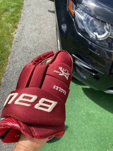 Senior Bauer 1x Lite pro Boston College gloves 14