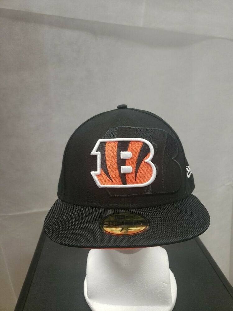 Cincinnati Bengals 2022 NFL DRAFT Black-Orange Fitted Hat