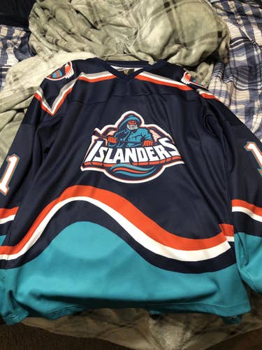 Randy wood Islanders fisherman jersey