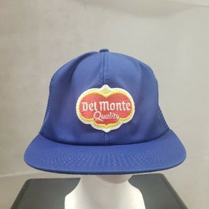 Vintage Del Monte Mesh Trucker Snapback Patch Hat K-Products