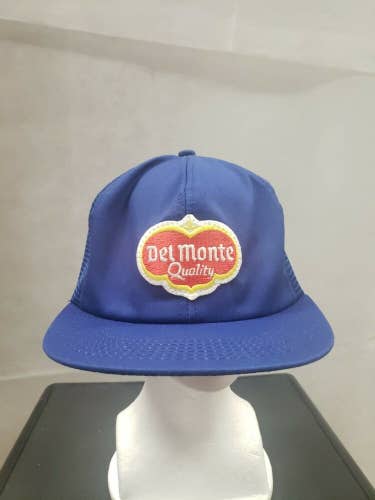 Vintage Del Monte Mesh Trucker Snapback Patch Hat K-Products
