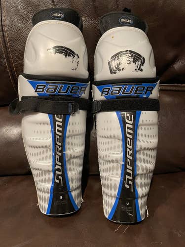 Used Senior Bauer Shin Pads