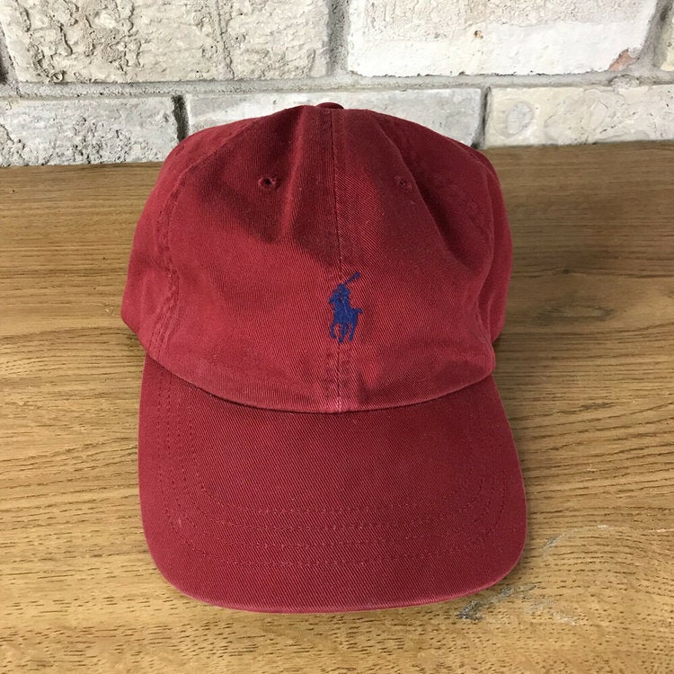 red polo hat leather strap