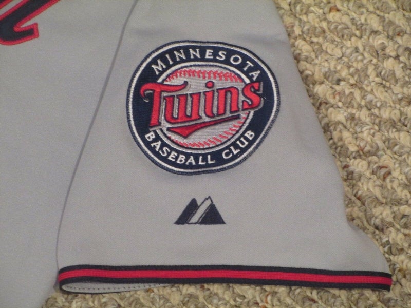 Authentic Majestic MN TWINS Team Issued Carlos Gutierrez Road Jersey size  (XL)