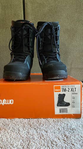 Used Men's Size 13 (Women's 14) Thirty Two TM-2 Snowboard Boots Medium Flex All Mountain