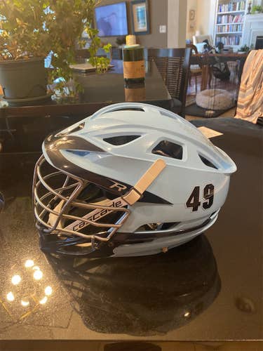 Blue Used Player's Cascade R Helmet