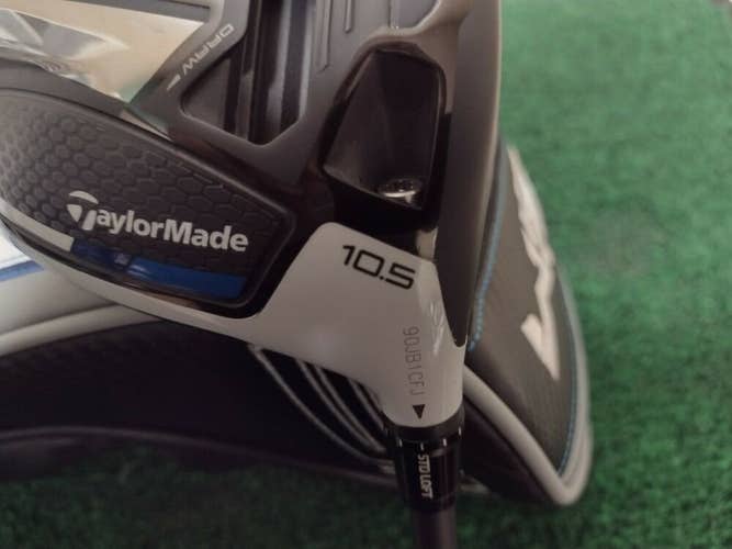 Taylormade Sim Max 10.5 Degree Driver Stiff Flex Hzrdus Smoke Green 6.5 HC Tool
