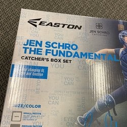 Easton Jen Schro White small catchers set