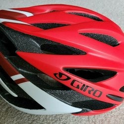 Giro Savant Cycling Helmet Large (59-63)  Matte Red and White