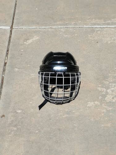 Black Used Youth Bauer 2100 Helmet
