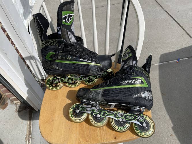 Used Mission Regular Width Size 9 Axiom T6 Inline Skates