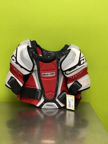 Used Ccm U Pro Md Ice Hockey Shoulder Pads