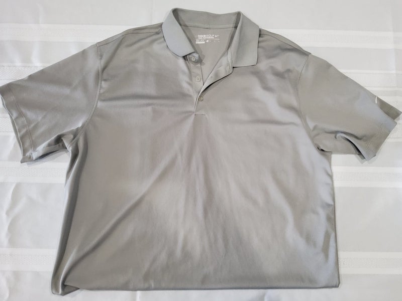 Gray Adult Men's Used XL Nike Dri-Fit Golf Shirt | SidelineSwap
