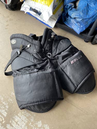 Senior Used Large Bauer Hockey Goalie Pants