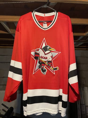 Vintage CCM Russian Penguins 4CKA IHL Hockey Jersey Size XL