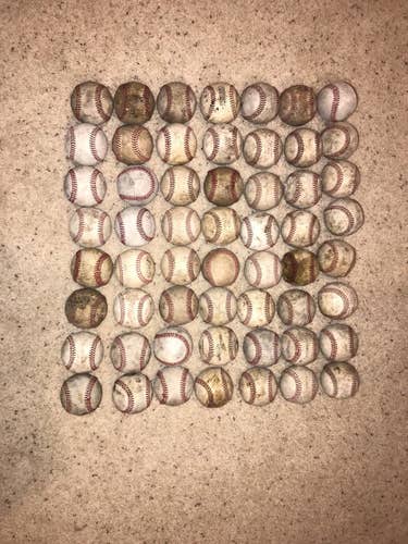 56 Pack of Baseballs