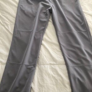 Grey Adult Men's New XL Easton Baseball Pants
