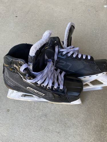 Used Bauer Regular Width Size 6.5 Supreme S27 Hockey Goalie Skates