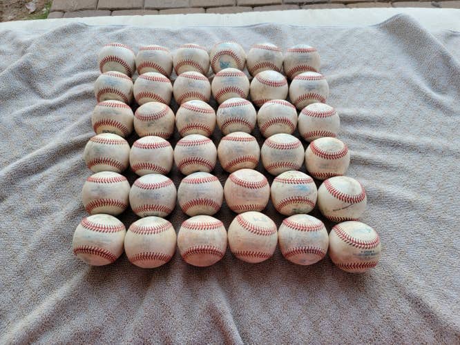 Used Rawlings Baseballs 36 Pack (3 Dozen)