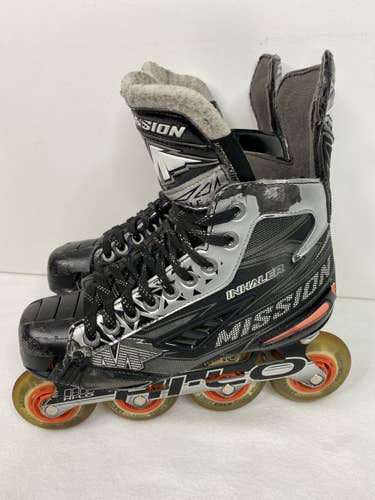 Mission Inhaler NLS3 Inline Roller Skates Size 6D Men US shoe Sz 7.5 Women 9