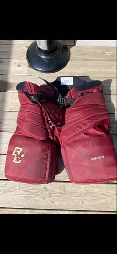 Used Medium Bauer Pro Stock 1S Hockey Goalie Pants