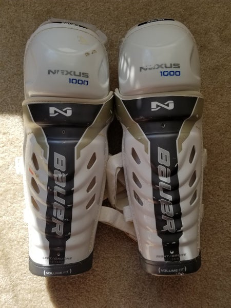 Used Senior Bauer Nexus 1000 Shin Pads