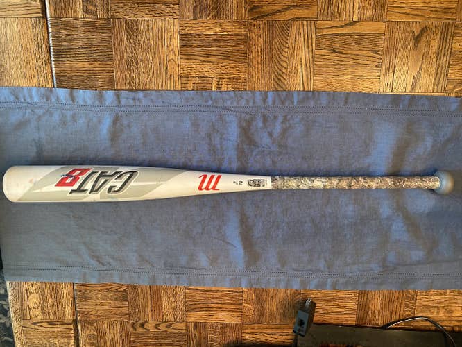 Used Kid Pitch (9YO-13YO) Marucci CAT 8 Bat (-8) 24 oz 32"