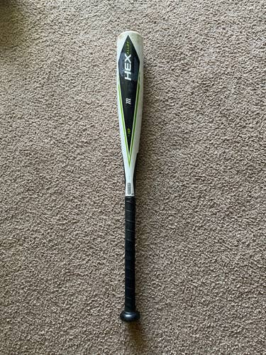 Used USSSA Certified Marucci Alloy Hex Alloy Bat (-10) 17 oz 27"