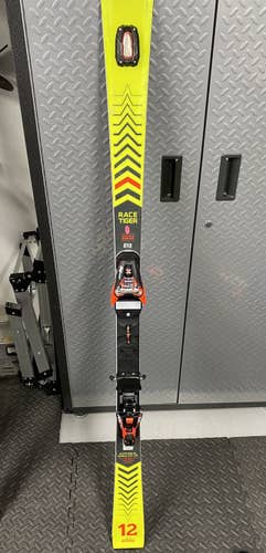 Used Racetiger SL Racing Skis With Bindings Max Din 18 Skis