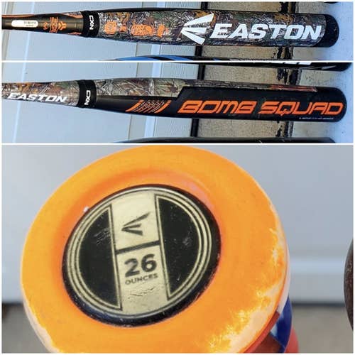Easton Bomb Squad Real Tree Edition.  26 oz.  Dual Stamp.  RARE.