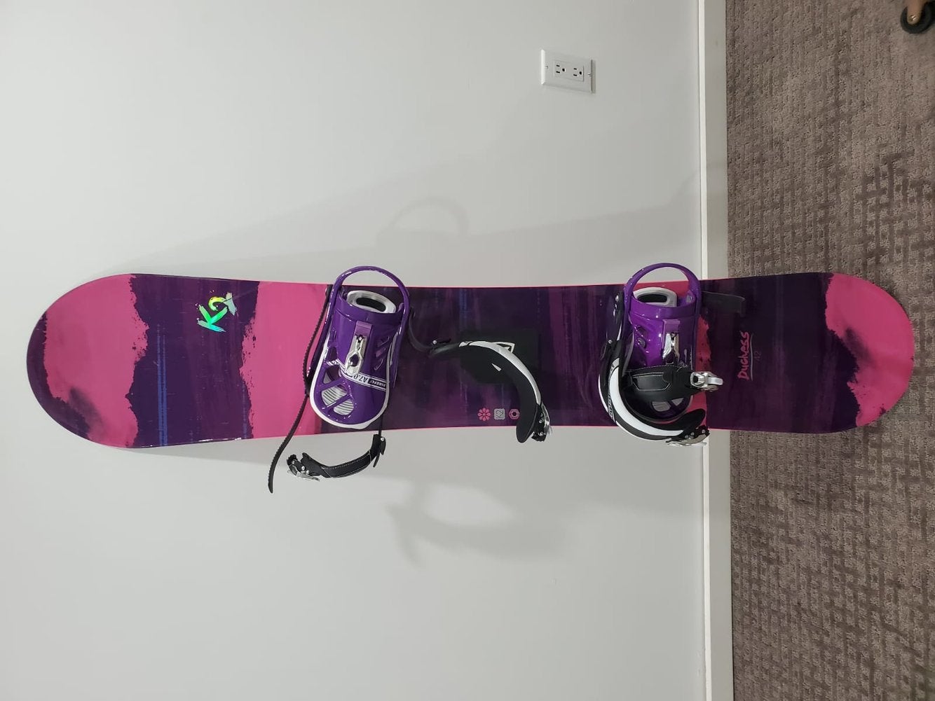 K2 DUCHESS 143 ×SIMS LINK REBORN M K2 Duchess Women's Snowboard 140 CM | SidelineSwap | Buy and Sell