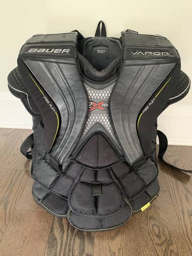 Used Bauer Vapor 2X Pro Goalie Chest Protector Pro Stock- Senior Small