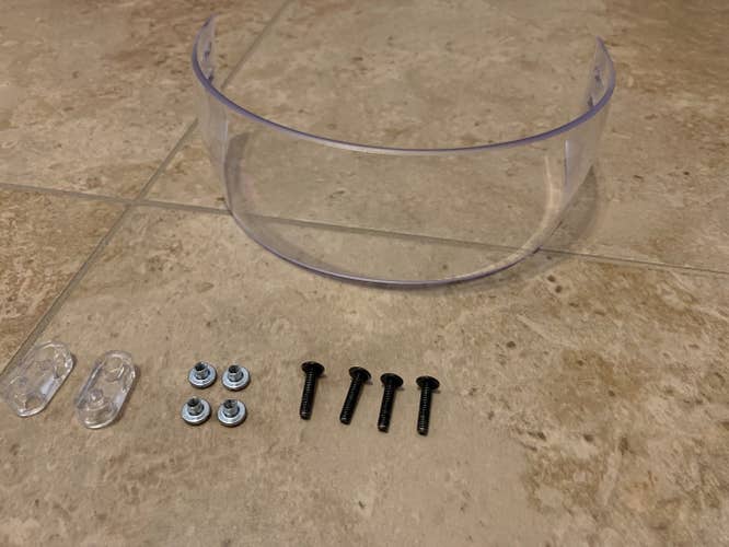 Hockey Short Cut Visor