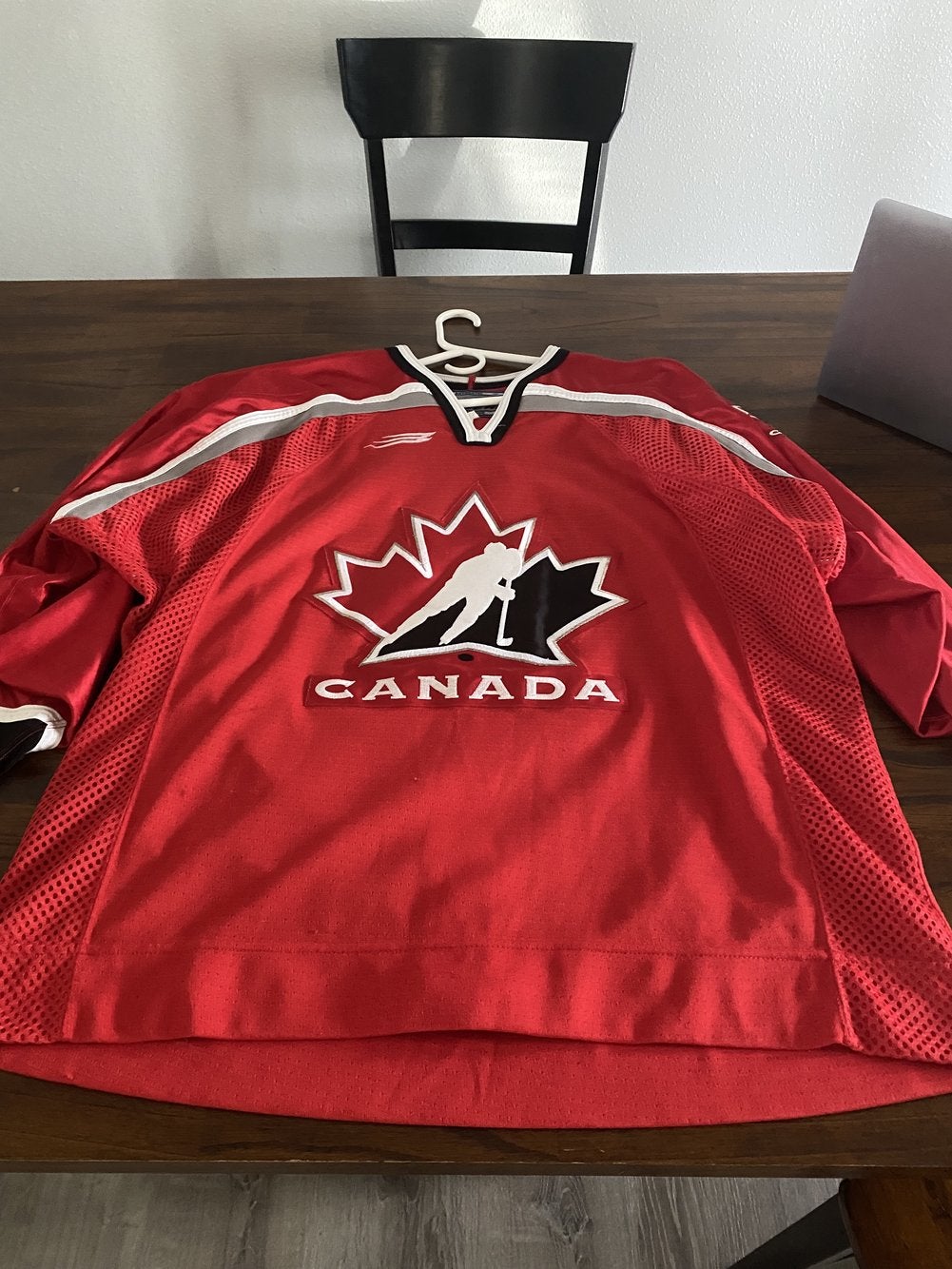 Alexis LaFreniere Team Canada Autographed Black Nike Jersey with