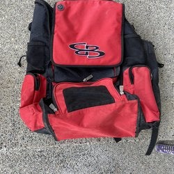 Red Used Boombah Bat Bag