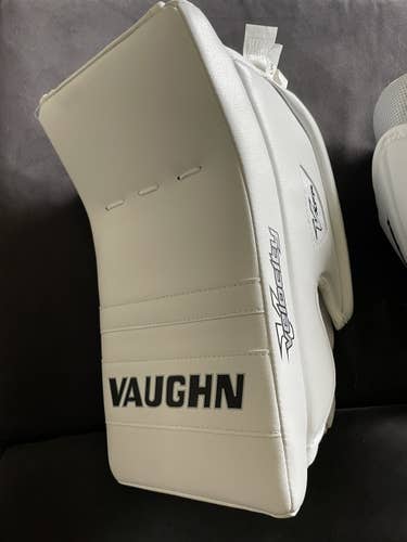 New Vaughn goalie glove and blocker