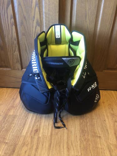 Black New Small Warrior Ritual X2 Pro Hockey Goalie Pants