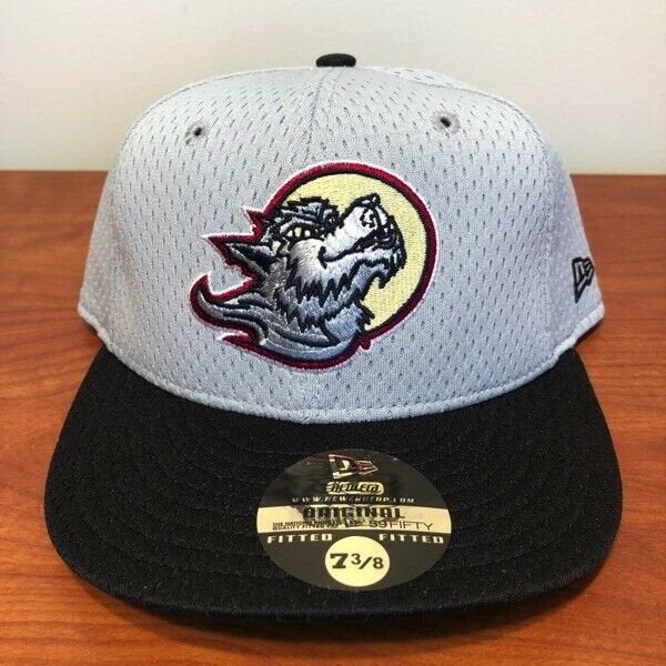 Hickory Crawdads New Era 59Fifty Fitted Couch Potatoes Hat