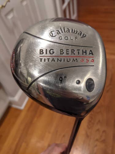 Callaway Big Bertha Ti 454 Driver Stiff Flex Used Men's Right Handed