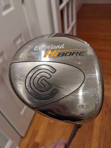 Cleveland Hi BORE Driver Stiff Flex 9.5 Loft Used Men's Right Handed