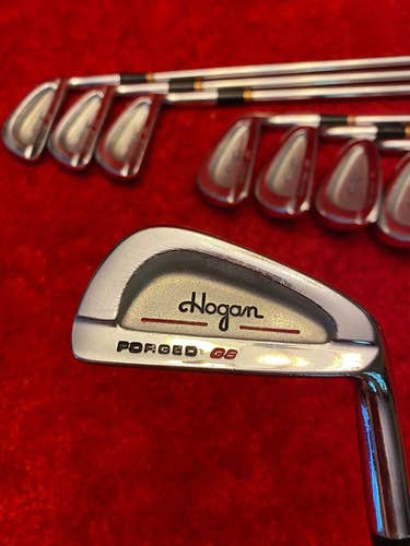 Used Ben Hogan Edge GS Irons 2-SW Set Stiff Flex Steel Shaft Right Hand